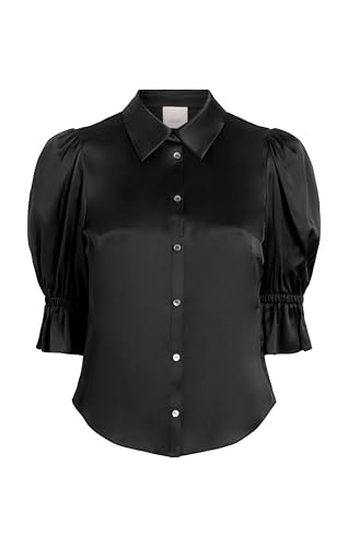 Cinq a Sept Women's Fiona TOP, Black, XX-Small at Amazon Women's